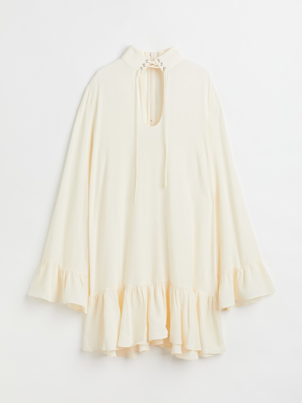 H&M Cream Short Dress